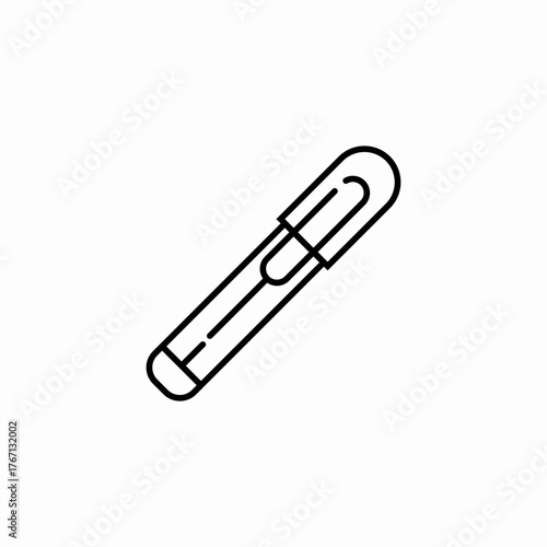 test tube icon sign vector