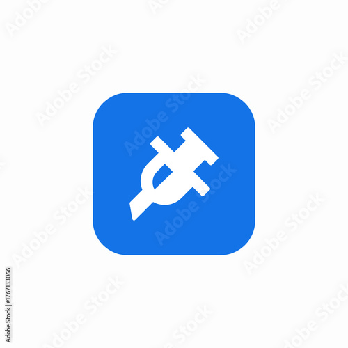healing injections icon sign vector