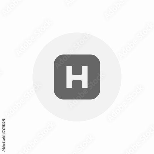 hospital care icon sign vector