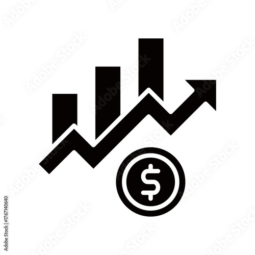 Stock Market glyph icon