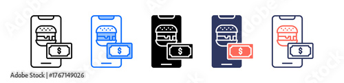 Order Food multiple icon