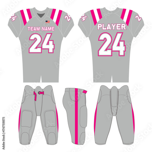 Dynamic sports jersey design — perfect for teams, athletes, and designers. Fully editable digital file for customizing colors, logos, and names. Ideal for print or merchandise use