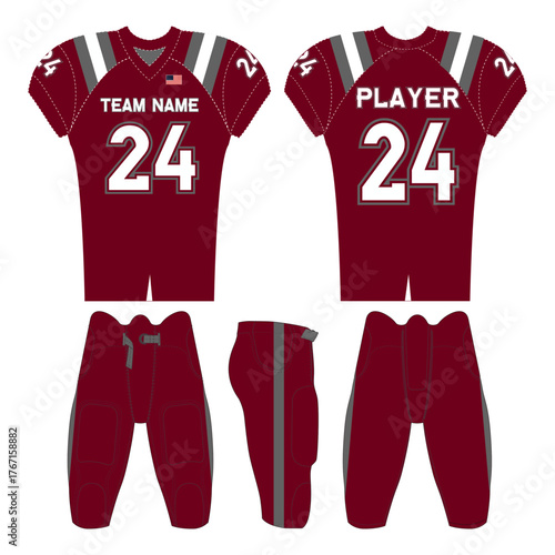 Dynamic sports jersey design — perfect for teams, athletes, and designers. Fully editable digital file for customizing colors, logos, and names. Ideal for print or merchandise use