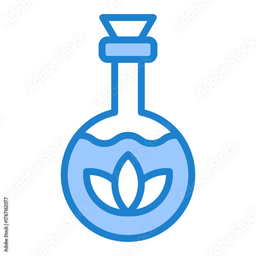 Essential Oils Icon - Blue Style