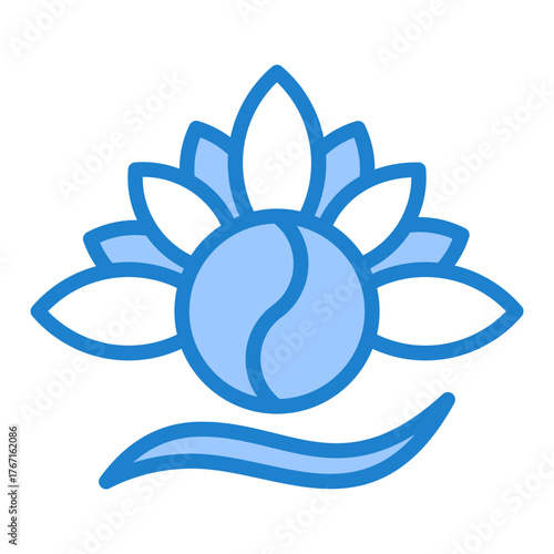 Serenity Icon - Blue Style