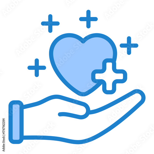 Therapy Icon - Blue Style