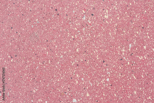 Colorful terrazzo wall white black pink background