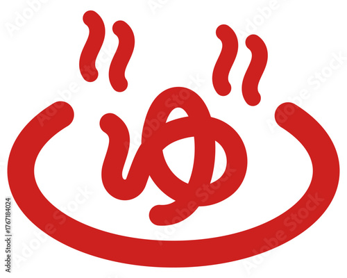 温泉マークのイラスト