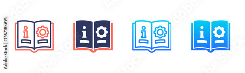 Manual Icon Pack In Multiple Styles