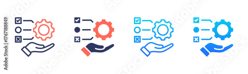 Decision Making Icon Pack In Multiple Styles