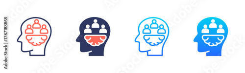 Psychology Icon Pack In Multiple Styles