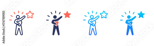 Self Esteem Icon Pack In Multiple Styles