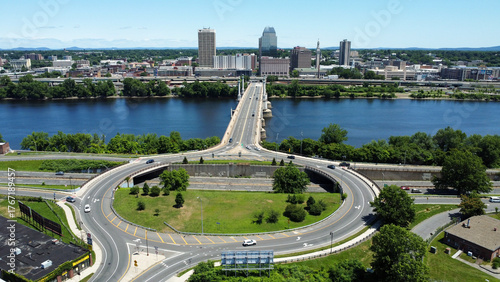 Photos Overlooking downtown Springfield from the other side of Connecticut River, West