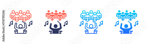 Chorus Icon Pack In Multiple Styles