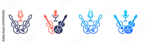 Band Icon Pack In Multiple Styles