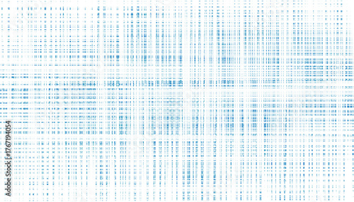 Abstract square glitch pattern on transparent background technology texture