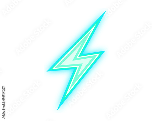 Free Download Blue Lightning Bolt Icon Energy Power Electricity Graphic Design Element Isolated On Transparent - GFXLoad