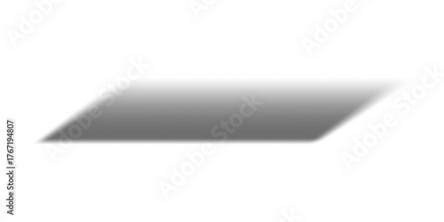Perspective Shadow Overlay Effect​, Angled Rectangle Drop Shadow Realistic​, Long Perspective Shadow Mockup Isolated