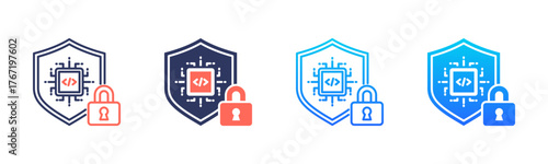 Secure Build Icon Pack In Multiple Styles