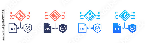 Pre-Commit Hook Icon Pack In Multiple Styles
