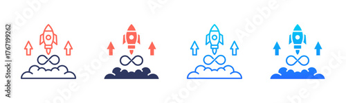 Ci Cd Icon Pack In Multiple Styles