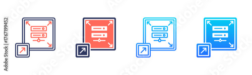 Network Icon Pack In Multiple Styles