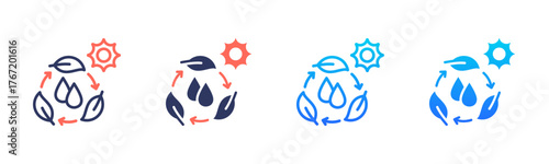 Decomposition Icon Pack In Multiple Styles