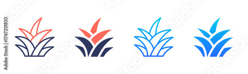 Grass Icon Pack In Multiple Styles