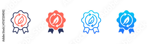 Sustainable Practices Icon Pack In Multiple Styles