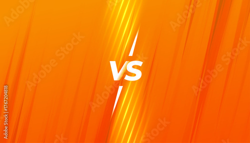 duel esport streamer versus vs banner with light effect