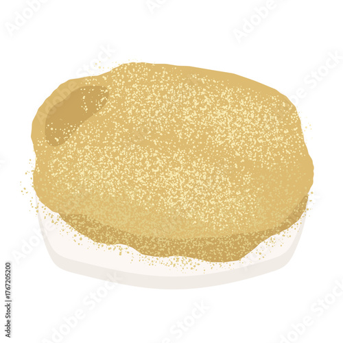 きなこ餅　イラスト