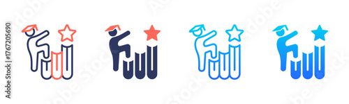 Curriculum Icon Pack In Multiple Styles