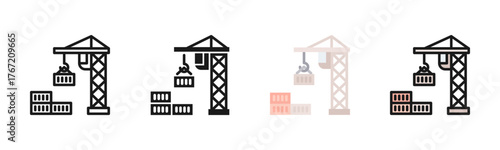 Port Icon Pack In Multiple Styles