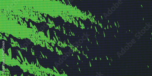 Background, contrasting blue and green abstract template for business design. Technological style.