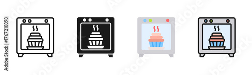 Baking Icon Pack In Multiple Styles