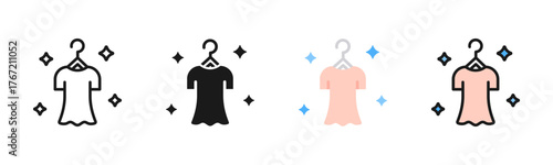 Laundry Icon Pack In Multiple Styles