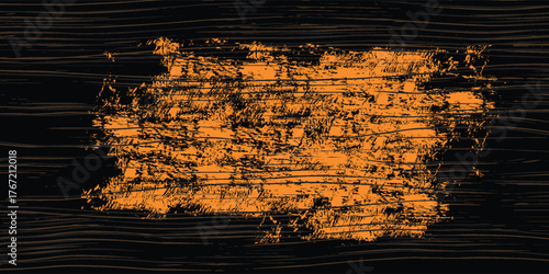 orange black brush wrap car sticker pattern banner abstract sporty lines black orange color combination grunge brush modern pattern.