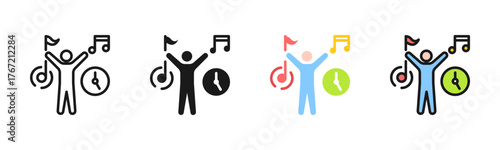 Extracurricular Icon Pack In Multiple Styles