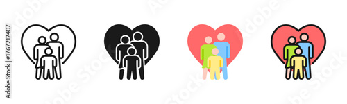Parenting Icon Pack In Multiple Styles