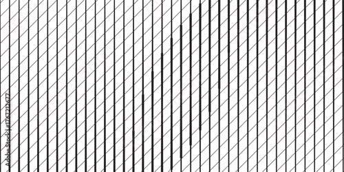 Abstract Black and White Optical Line Background. Modern creative trendy design in vector illustration