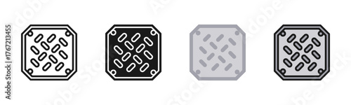 Metal Icon Pack In Multiple Styles