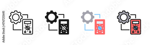 Instrumentation Icon Pack In Multiple Styles