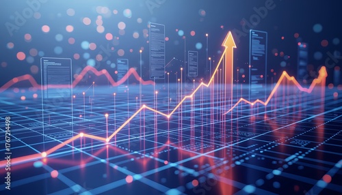 Futuristic data analysis of stock market trend and profit rise