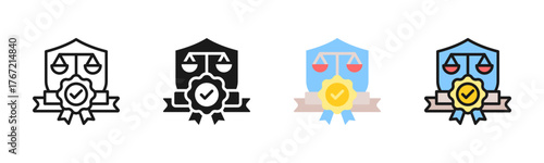 Compliance Icon Pack In Multiple Styles