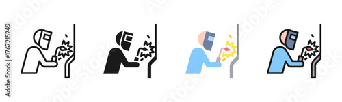 Welding Icon Pack In Multiple Styles