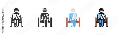 Patient Icon Pack In Multiple Styles