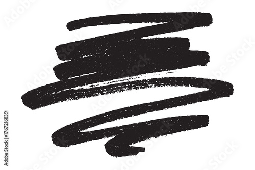 Brush paint stroke texture swatch Hand painted background Ink scribble dab clipart Paint smudge for tags and stamps design