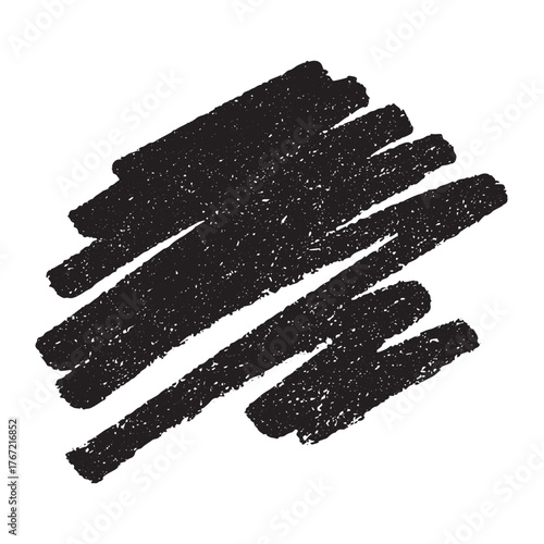 Brush paint stroke texture swatch Hand painted background Ink scribble dab clipart Paint smudge for tags and stamps design