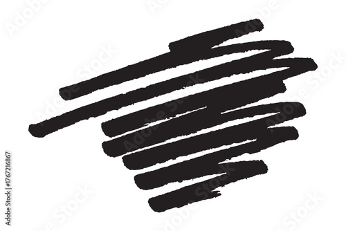 Brush paint stroke texture swatch Hand painted background Ink scribble dab clipart Paint smudge for tags and stamps design