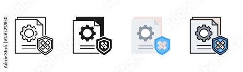 Patch Management Icon Pack In Multiple Styles